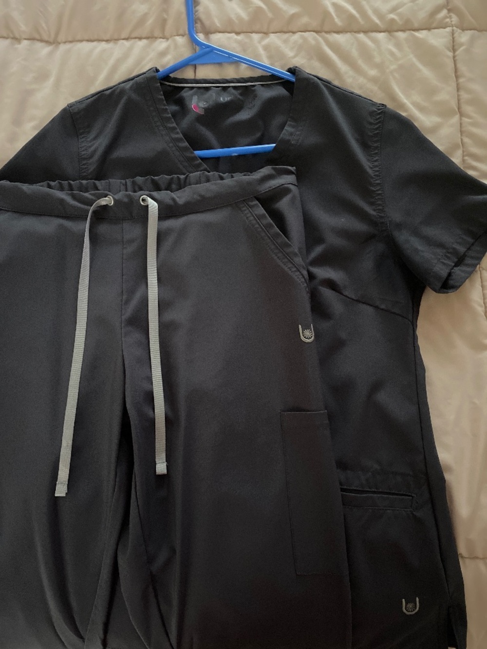 Urbane Scrubs Grey Set
